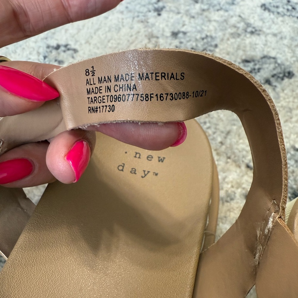 Target A New Day Platform Women’s Monroe Sandal - Picture 9 of 9